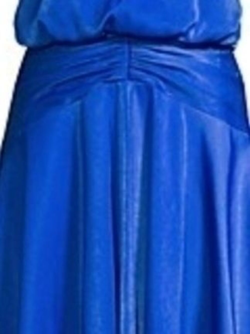 Aidan Mattox Charmeuse Blouson assymetrical handkerchief hem cocktail dress NWT - Picture 2 of 10
